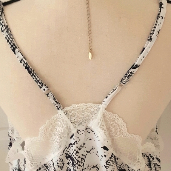 Python & Lace Silky Camisole XL - Picture 8 of 8